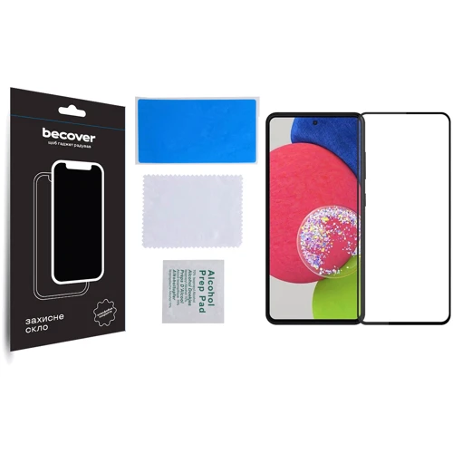 Аксессуар для смартфона BeCover Tempered Glass Black for Samsung A546 Galaxy A54 5G / S711 Galaxy S23 FE (710202)