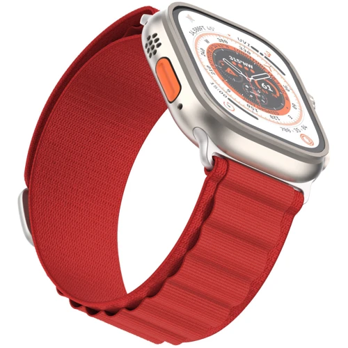 ArmorStandart Alpina Band Red for Apple Watch 42/44/45/46/49mm (ARM81047): Совместимость Apple Watch 49mm, Apple Watch 46mm, Apple Watch 42mm, Apple Watch 44mm, Apple Watch 45mm