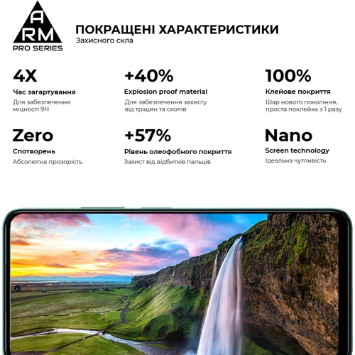 Аксессуар для смартфона Armorstandart Tempered Glass Pro Black for Xiaomi Redmi Note 12/Poco X5 5G (ARM65173) фото 5