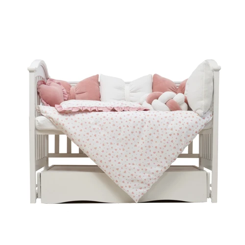 Набор для детской кроватки Twins Love powder пудра 4020-TL-24