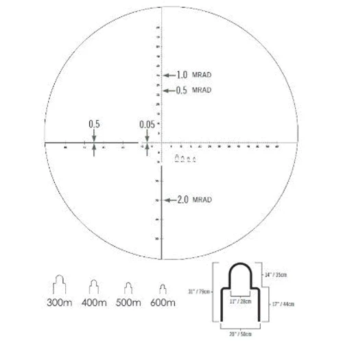 Монокуляр Vortex Solo RT, 8x36 мм, с дальномерной сеткой, MRAD (2371.02.71) фото 3
