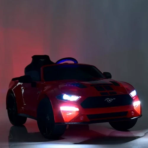 Дитячий електромобіль Bambi Racer Ford Mustang сірий (M 4789EBLRS-11) фото 10