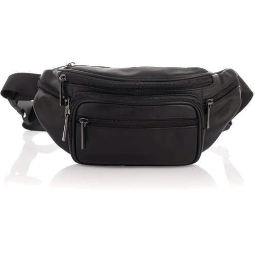 Чоловіча поясна сумка Buffalo Bags чорна (SHIM8879A-black): Тип Сумки