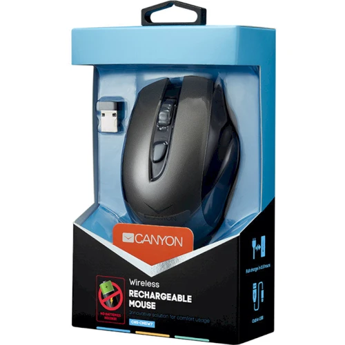 Мышь Canyon CNS-CMSW7G Gray: Тип сенсора оптический