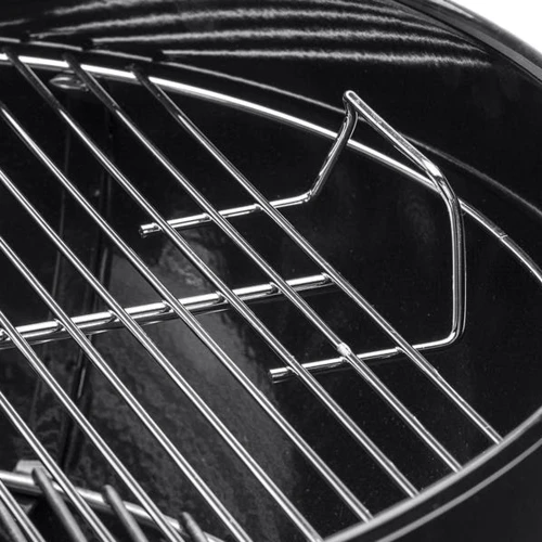 Угольный гриль Weber ORIGINAL KETTLE Е-5710 14101004: Особенности Термометр, С решеткой, С крышкой, С колесами, Ручки для переноски