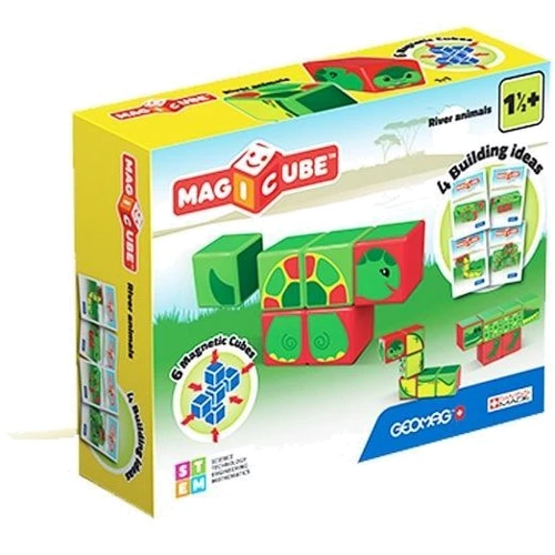 Магнітні кубики Geomag Magicube River Turtle Річкова Черепаха (125)