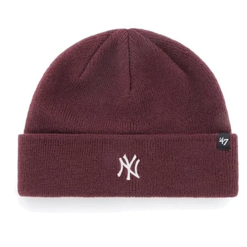 Шапка мужская 47 Brand MLB NY YANKEES RANDLE UNI dark maroon (B-RNDLE17ACE-KM)