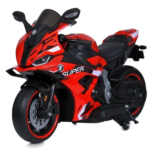 Детский электромотоцикл Bambi Racer красный (M 5767EL-3)
