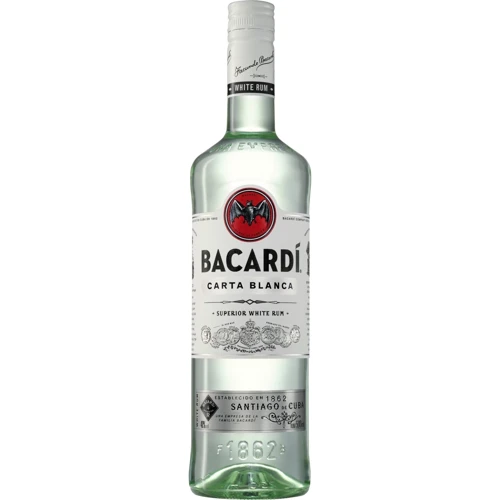 Ром Bacardi Carta Blanca от 6 месяцев выдержки 0.5л 40% (PLK5010677013918)