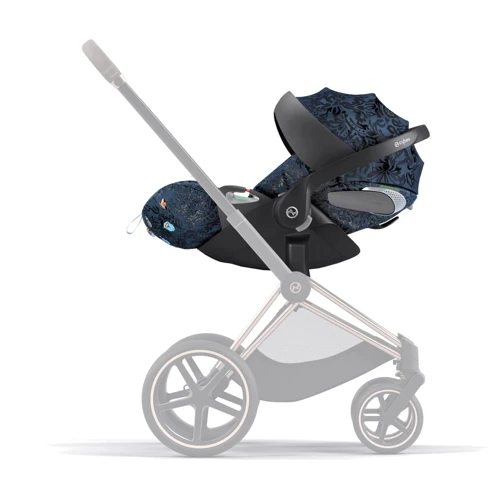 Автокресло Cybex Cloud T i-Size Jewels of Nature (523000285): Регулировка высота подголовника, наклон спинки