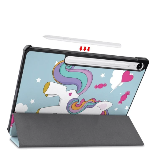 Аксессуар для планшетных ПК BeCover Smart Case Unicorn for Samsung X710 Galaxy Tab S9 / X510/X516B Galaxy Tab S9 FE (710425)