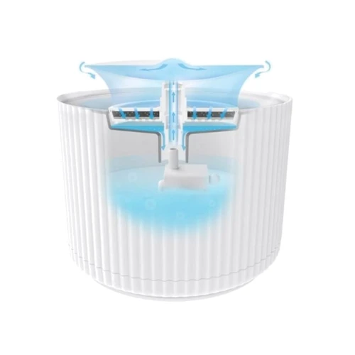 Умная поилка для животных Furrytail Smart Cat Water Dispenser White (3018768): Материал Пластик