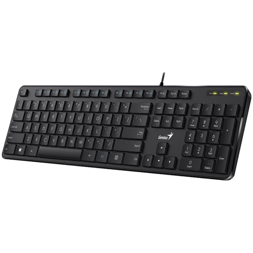 Клавиатура Genius M-200 USB UA Black (31310019408): Подключение проводное