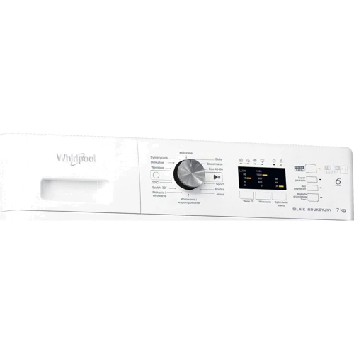 Стиральная машина Whirlpool FFL 7238 B PL: Загрузка белья (стирка), кг 7