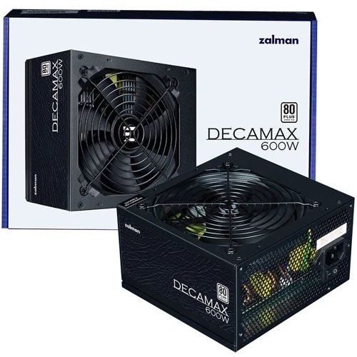 Блок живлення Zalman 600W Decamax (ZM600-LX3): Потужність, Ватт 600