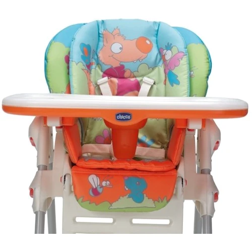 Стульчик для кормления Chicco Polly 2 в 1 (Wood Friends) (79065.33): Регулировка высоты стула 7 положений