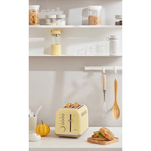Тостер Buydeem DT620E Mellow Yellow (DT620E-MY/EU): Материал корпуса металл