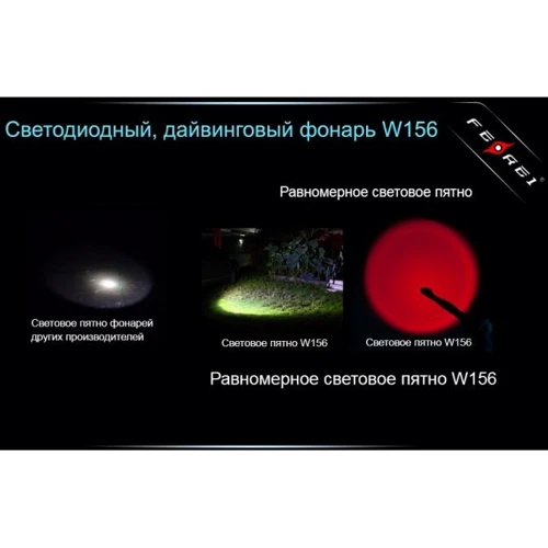 Ліхтар Ferei W156A XML фото 9