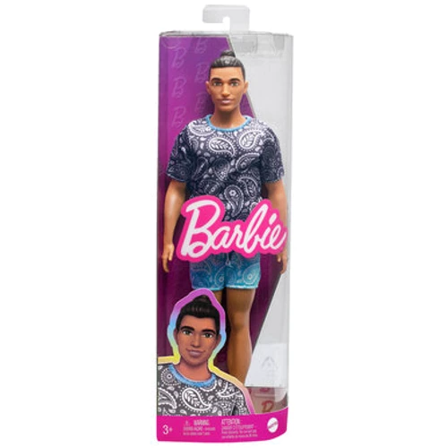 Лялька Barbie Fashionistas Кен у футболці з візерунком пейслі (HPF80) фото 4