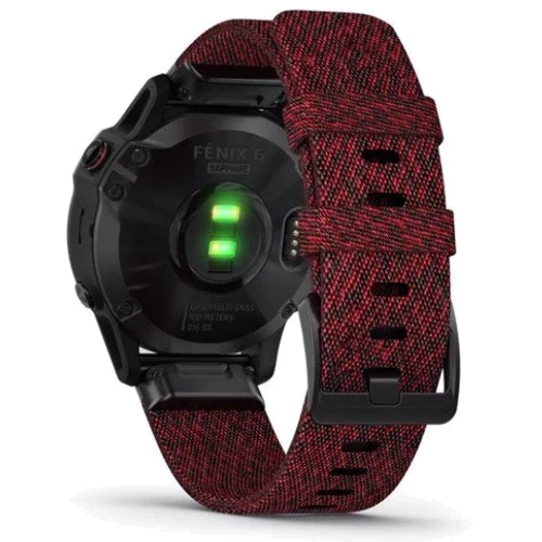 Ремешок Garmin fenix 6 22mm QuickFit Heathered Red Nylon (010-12863-06): Тип Ремешок