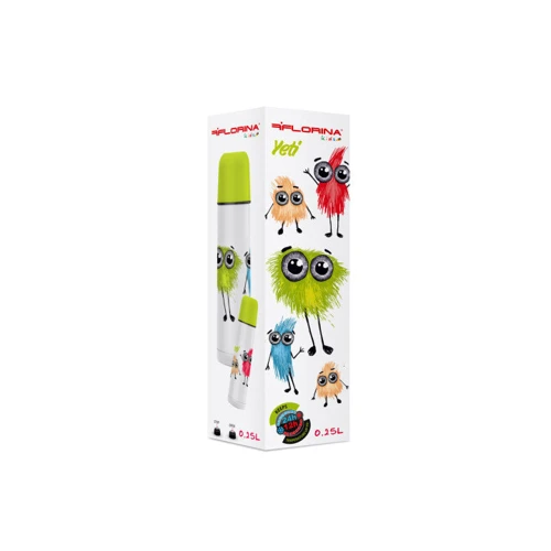 Термос Florina JUNIOR Йети 250 мл (5T1504): Объем, л 0.25