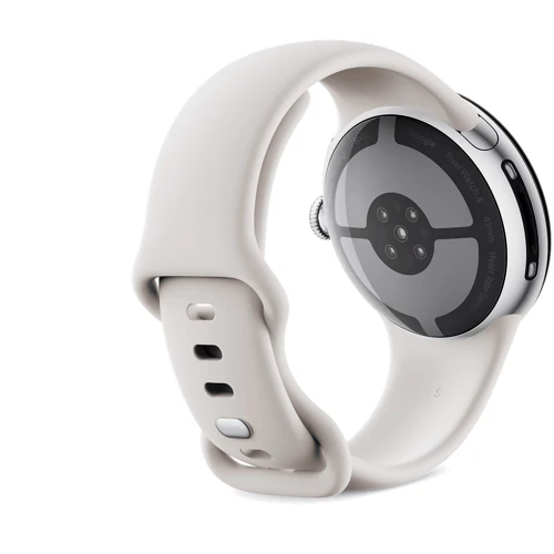 Смарт-часы Google Pixel Watch 4 41mm LTE Polished Silver Aluminium Case with Porcelain Active Band