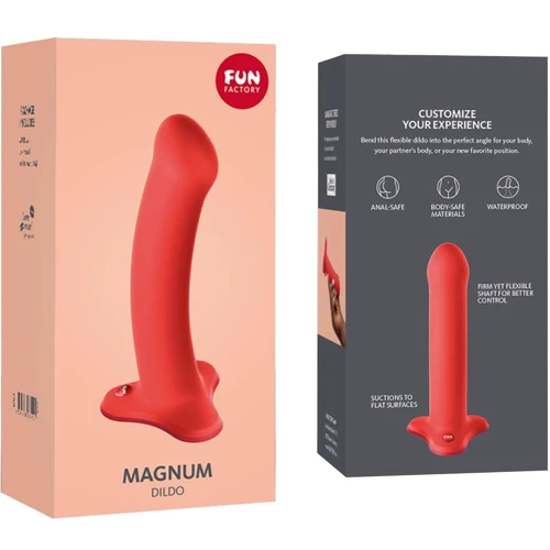 Фаллоимитатор Fun Factory MAGNUM, оранжевый