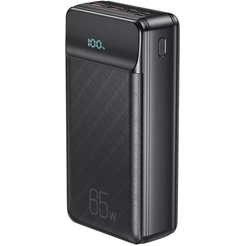 Внешний аккумулятор XO Power Bank 30000mAh PR201 Dispaly 65W Black: Емкость батареи, мАч 30000