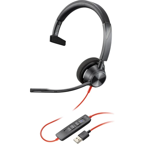 Навушники Poly BlackWire C3310-M USB HS Mono (767F6AA)