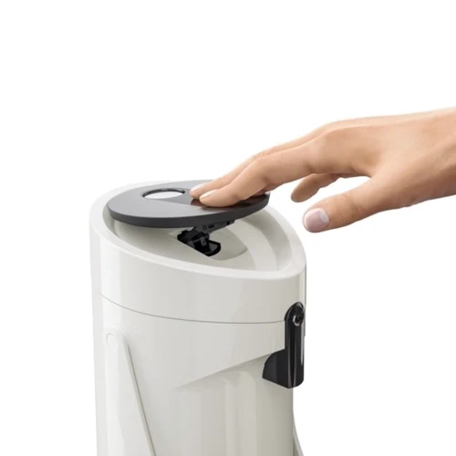 Термос Tefal Ponza Pump 1.9 л белый (K3140214): Крышка пластик