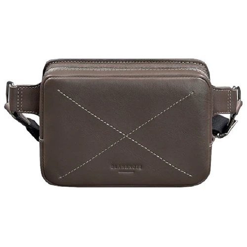 Жіноча поясна сумка BlankNote коричнева (BN-BAG-6-beige)