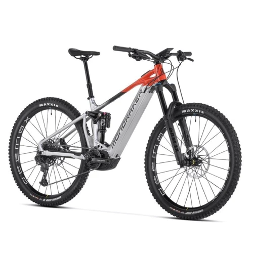 Електровелосипед MONDRAKER CRAFTY R 29" 160mm, 750Wh Bosch Performance CX Smart, Silver/Red, M: Ємність батареї, Втч 750