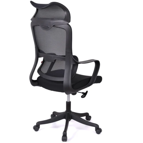 Кресло АКЛАС Дориан BL TILT Чёрный (K-01 black OS-3000 Black) (00143999): Материал обивки С сеткой