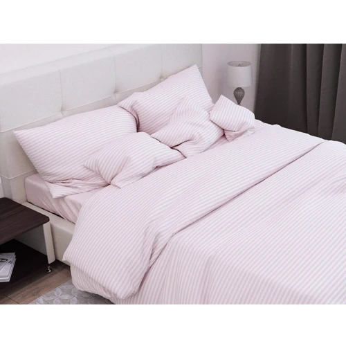 Комплект наволочок SoundSleep Stripe Flour сатин-страйп 70х70см 2шт (93165914)