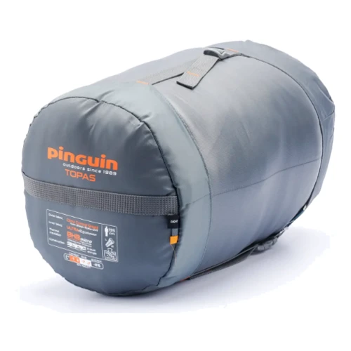 Спальный мешок Pinguin Topas (-1/-7°C) 195 см - Right Zip Grey (PNG 231489) 2020: Назначение весна/осень