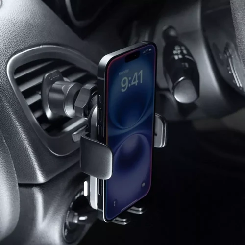Держатель Proove Car Holder Wireless Charger Nitro Charge 15W matte Black (WHNC15002005): Особенности С зарядкой, wireless charging, автодержатель