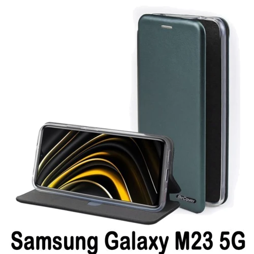 Чехол для телефонов BeCover Book Exclusive Dark Green for Samsung M236 Galaxy M23 5G (707941): Пленка в комплекте нет