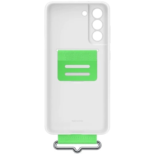 Аксессуар для смартфона Samsung Silicone Cover with Strap White (EF-GG990TWEGRU) for Samsung G990 Galaxy S21 FE