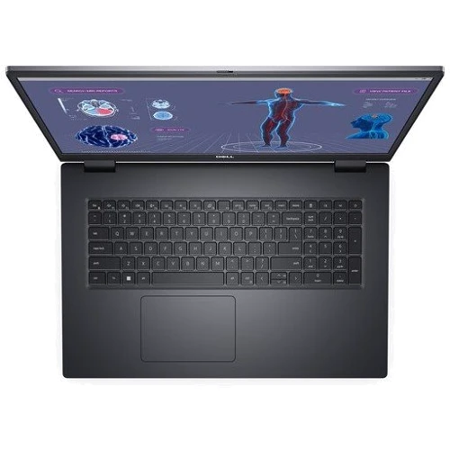 Ноутбук Dell Precision 7780 (3RVDT): Видеоадаптер Nvidia RTX A1000, 6 ГБ GDDR6