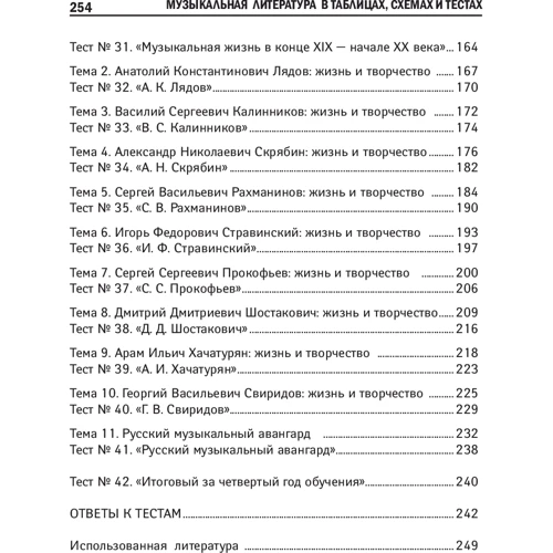 Музыкальная литература в таблицах, схемах и тестах. Полный курс обучения: Производитель Феникс