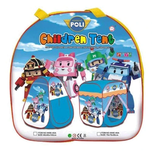 Игровая палатка Metr+ Robocar POLI в сумке Синяя (999E-65A)