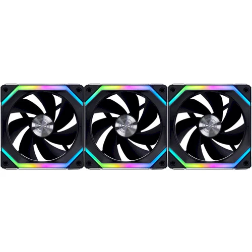 Кулер Lian Li Uni Fan SL120 V2 3-Pack Black (G99.12SLV23B.00): Призначення для корпуса