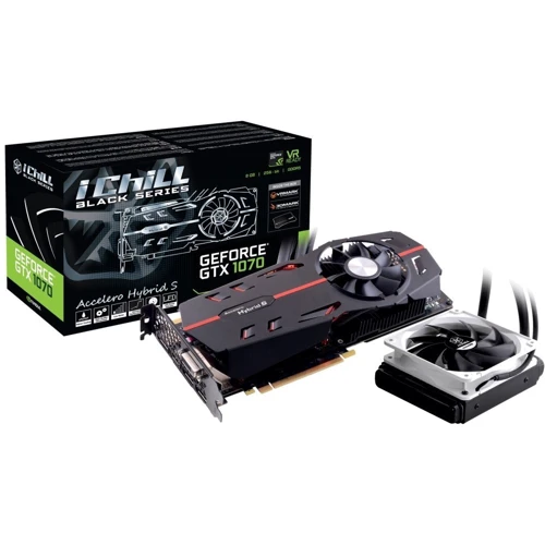 Видеокарта Inno3D GeForce GTX 1070 IChill BLACK 8GB (C107B-1SDN-P5DNX)