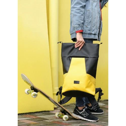 Жіночий рюкзак Sambag RollTop X чорно-жовтий (24320628): Країна виробник Украина