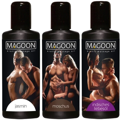 Набор массажных масел Magoon Massage Oil Set, 3х50 мл