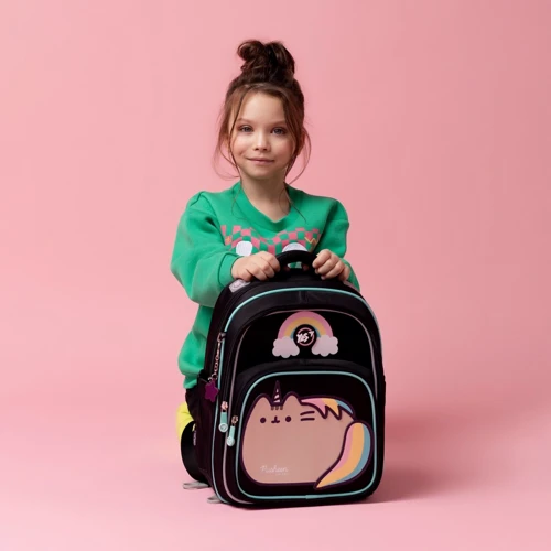 Рюкзак школьный полукаркасный YES S-91 Pusheen (559407): Корпус рюкзака Каркасный
