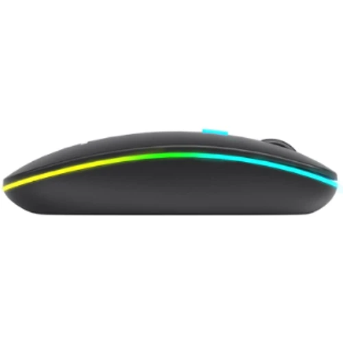 Мышь Xtrike ME GW-113 Bluetooth RGB Black (GW-113): Эргономика симметричная для левшей