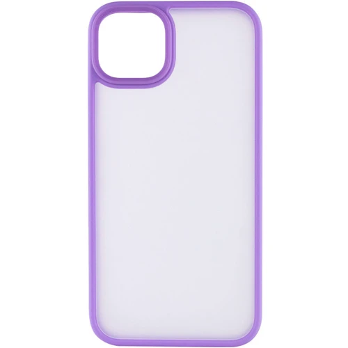 Чехол для iPhone Mobile Case TPU+PC Metal Buttons Lilac for iPhone 15: Материалы поликарбонат и полиуретан
