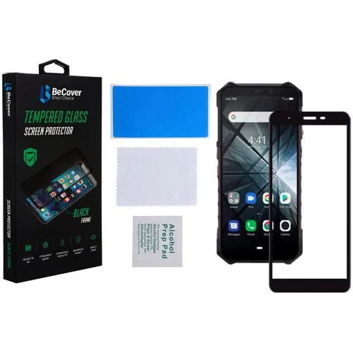 Аксесуар для смартфона BeCover Tempered Glass Black для Ulefone Armor X3/X5 (707318): Колір черный
