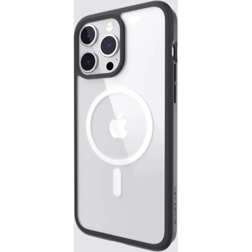 Чехол для iPhone SwitchEasy MagEasy Roam M + Strap MagSafe Case Black (MPH57P165BK23) for iPhone 15 Pro Max: Материалы поликарбонат и полиуретан